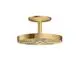 AXOR-HG-AXOR-One-Kopfbrause-280-2jet-mit-Deckenanschluss-Brushed-Gold-Optic-48494250 gallery number 1